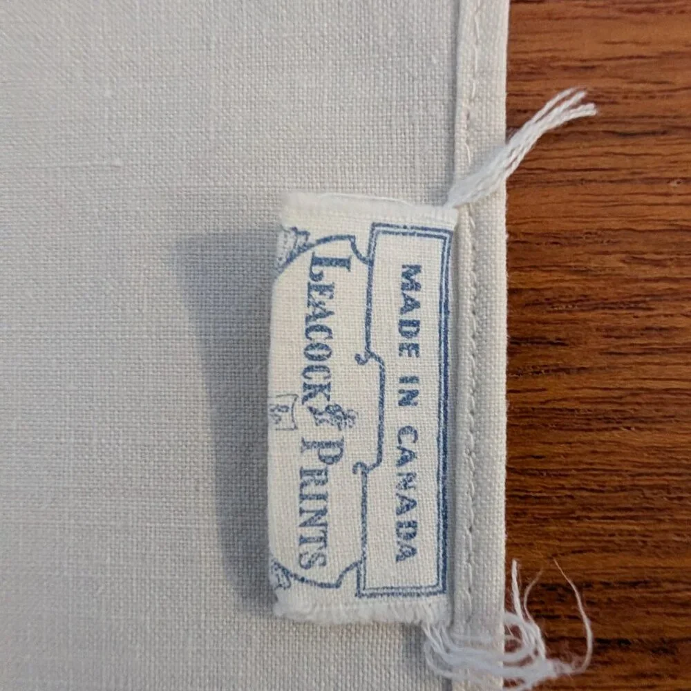 Vintage Tablecloth with Pink and Blue Flowers - Picture 5 of 5